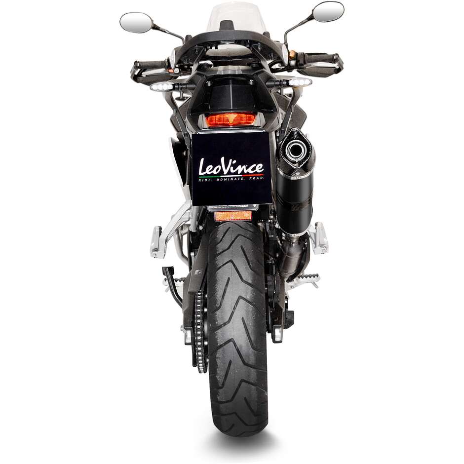 Slip-On Exhaust Leovince 14352EB LV ONE EVO BLACK EDITION Specific For TRIUMPH Tiger850/900 GT/Rally/Pro (20-23)