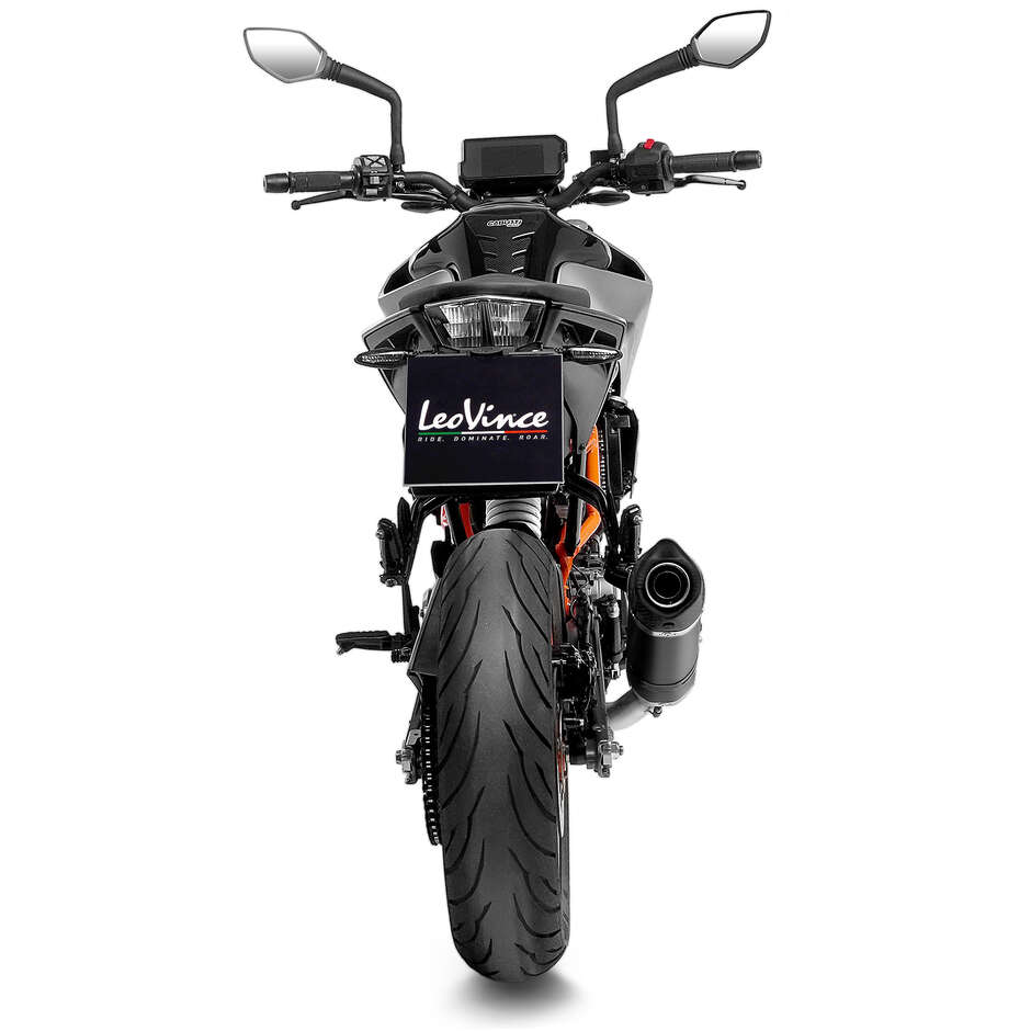Slip-On Exhaust Leovince 14393EB LV ONE EVO BLACK EDITION Specific For KTM Duke125/390 (21-23)