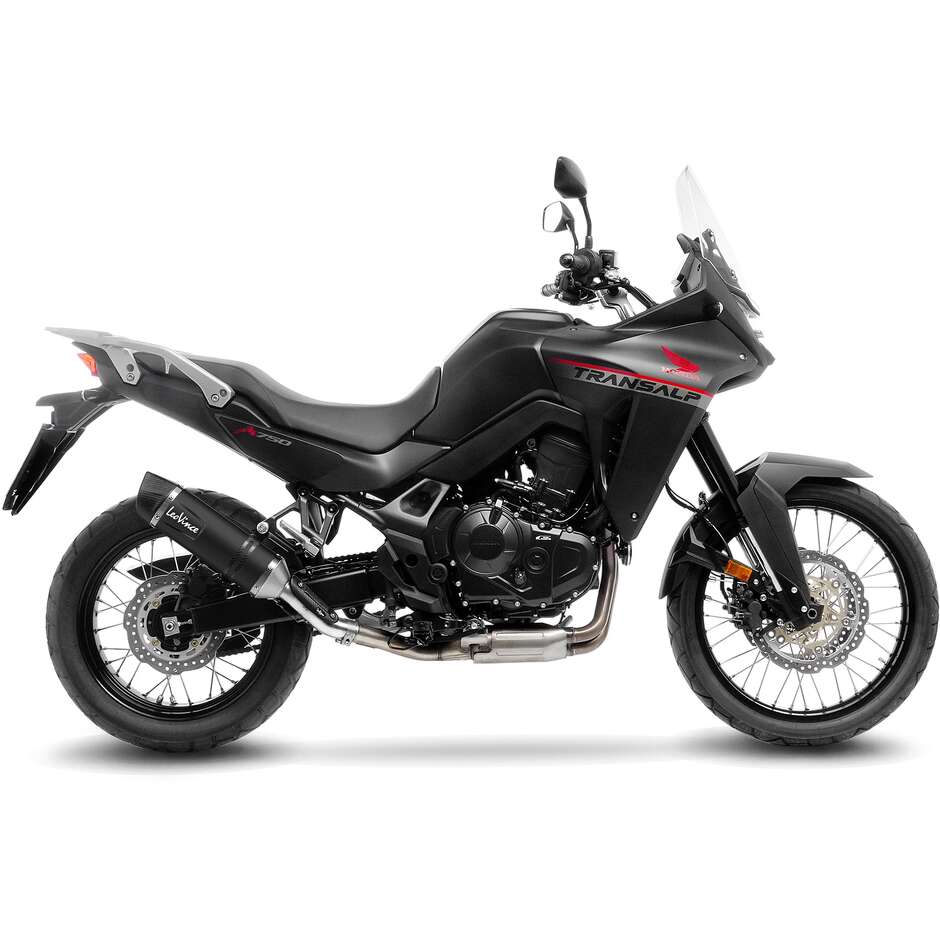 Slip-On Exhaust Leovince 14440EB LV ONE EVO BLACK EDITION Specific For HONDA XL750 Transalp Urban/Easy Travel/Travel Edition (23-24)