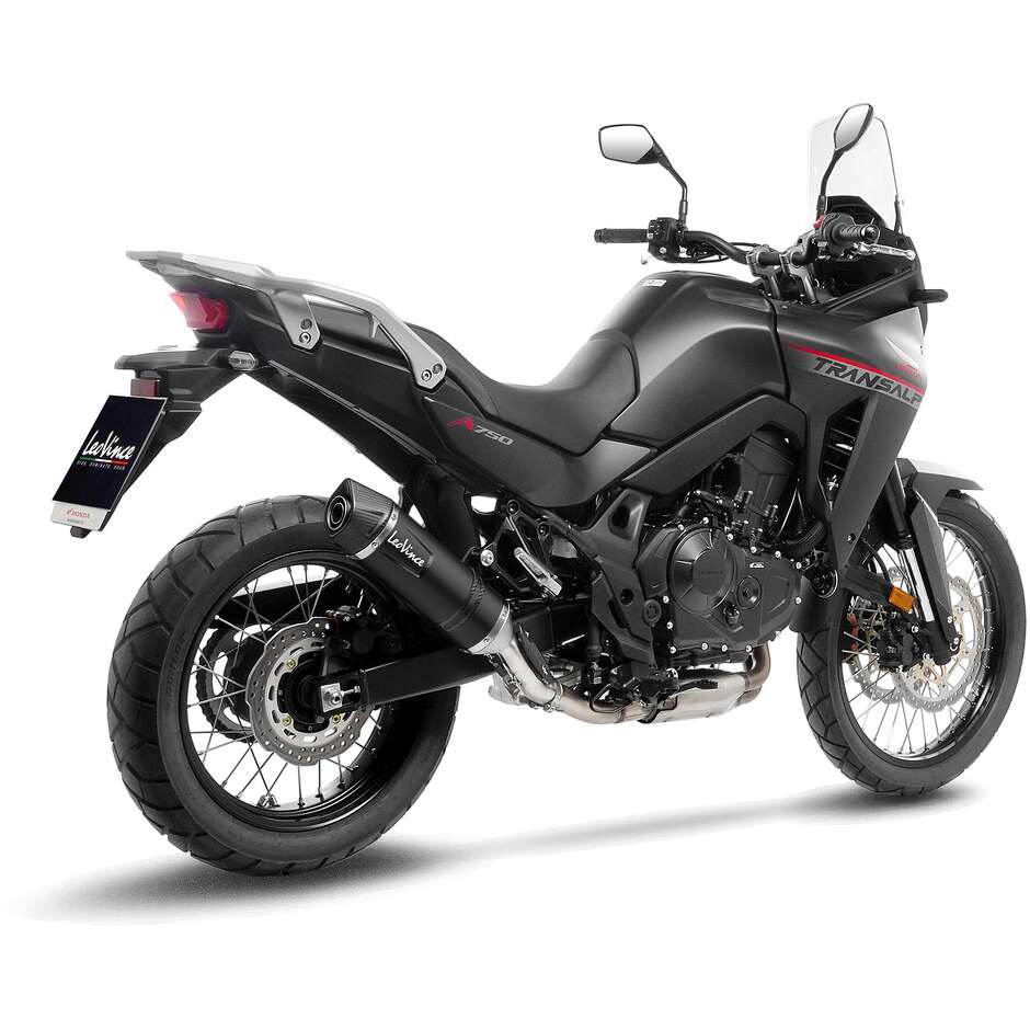 Slip-On Exhaust Leovince 14440EB LV ONE EVO BLACK EDITION Specific For HONDA XL750 Transalp Urban/Easy Travel/Travel Edition (23-24)