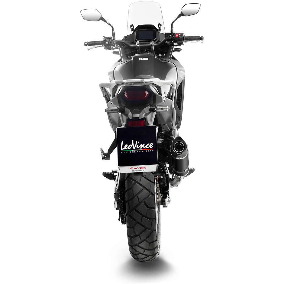 Slip-On Exhaust Leovince 14440EB LV ONE EVO BLACK EDITION Specific For HONDA XL750 Transalp Urban/Easy Travel/Travel Edition (23-24)