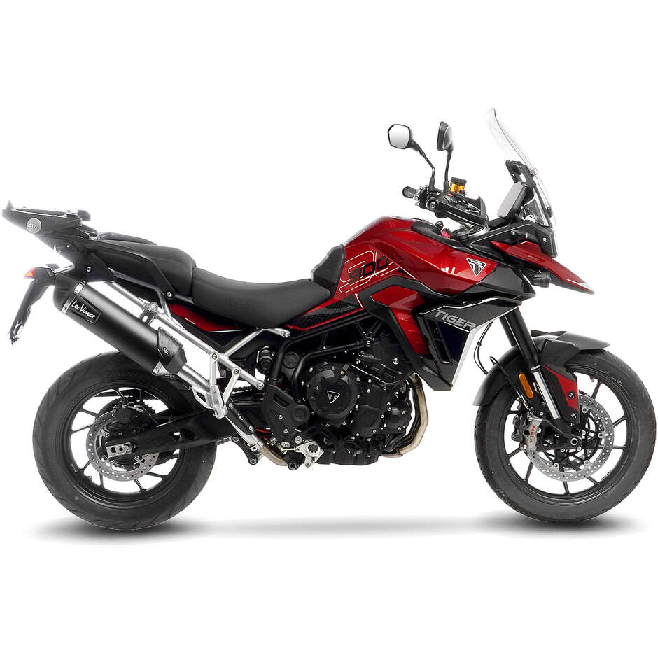 Slip-On Exhaust Leovince 14450EB LV ONE EVO BLACK EDITION Specific For TRIUMPH Tiger900 GT/GT Pro/Rally Pro (24-25)