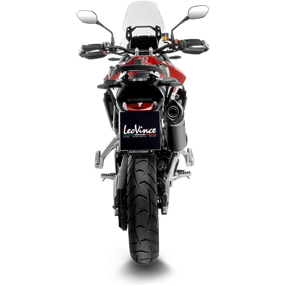 Slip-On Exhaust Leovince 14450EB LV ONE EVO BLACK EDITION Specific For TRIUMPH Tiger900 GT/GT Pro/Rally Pro (24-25)