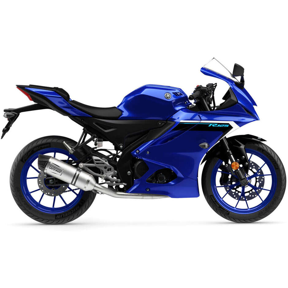 Slip-On Exhaust Leovince 14456EU LV ONE EVO Specific For YAMAHA MT-125 (21-26); XSR 125 (21-26); YZF-R 125 (21-26)