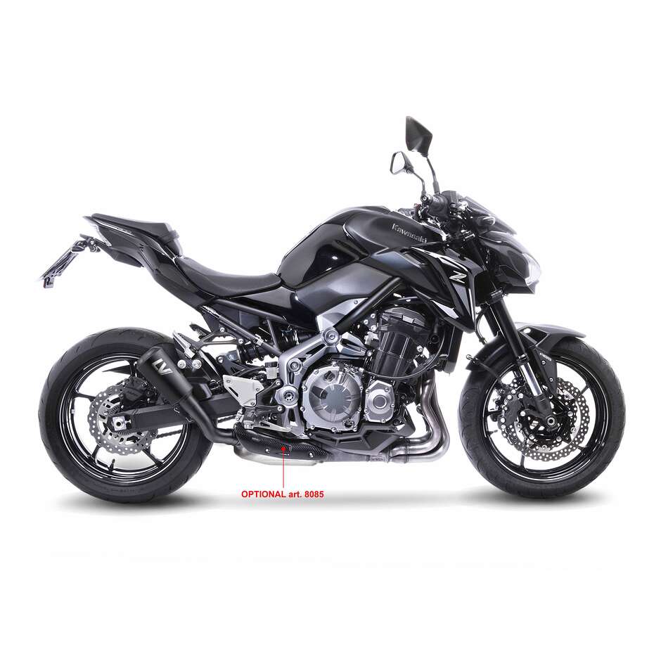 Slip-On Exhaust Leovince 15204FB LV-10 FULL BLACK Specific For KAWASAKI Z900 (17-19); Z900 A2 (18-24)