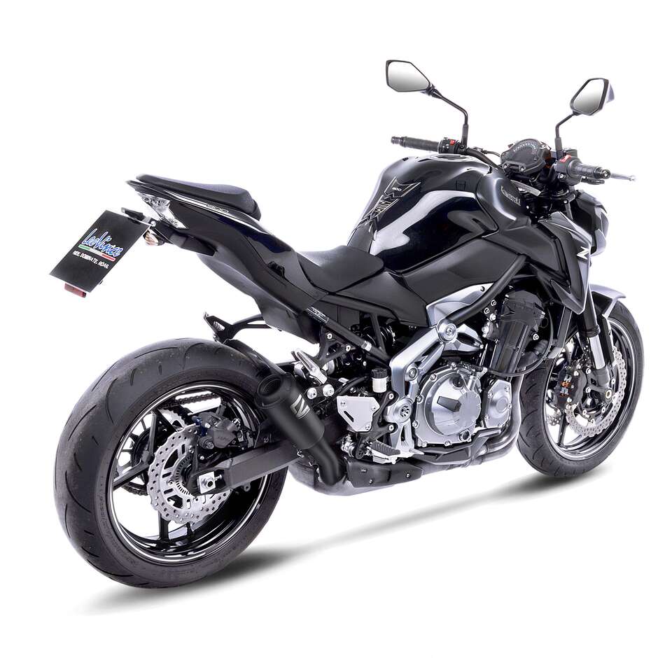 Slip-On Exhaust Leovince 15204FB LV-10 FULL BLACK Specific For KAWASAKI Z900 (17-19); Z900 A2 (18-24)