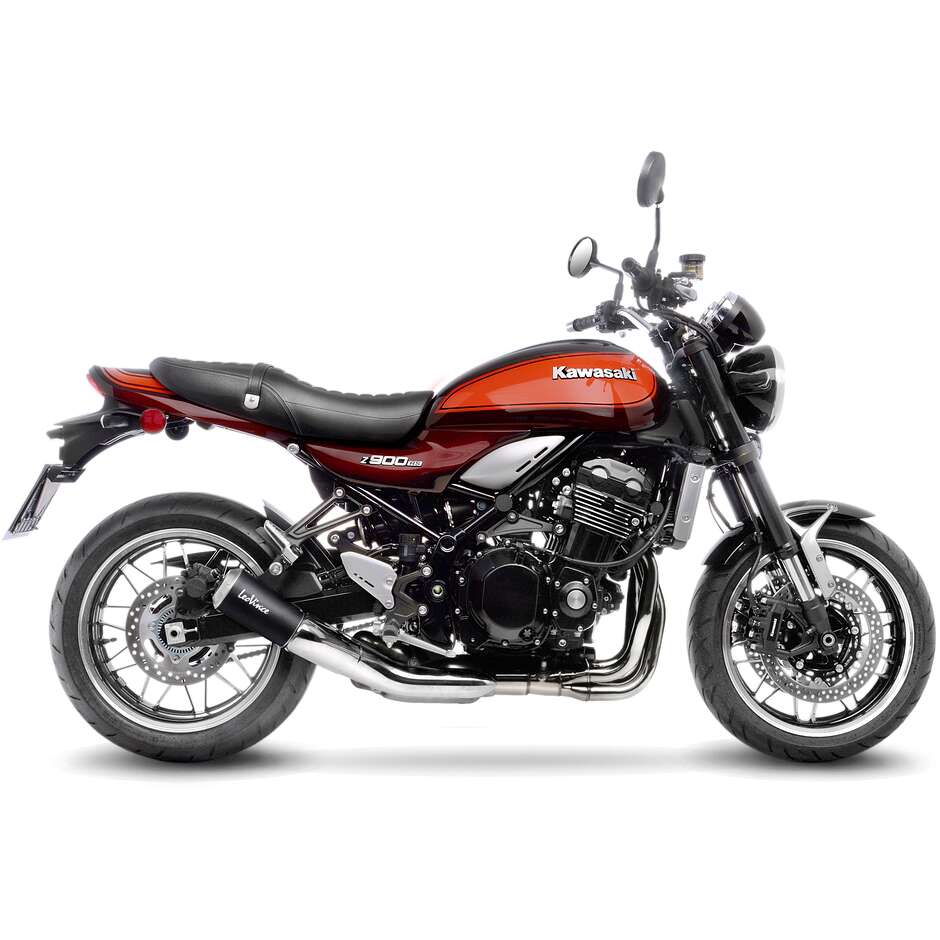 Slip-On Exhaust Leovince 15216B LV-10 BLACK EDITION Specific For KAWASAKI Z900RS/Cafe (18-24)