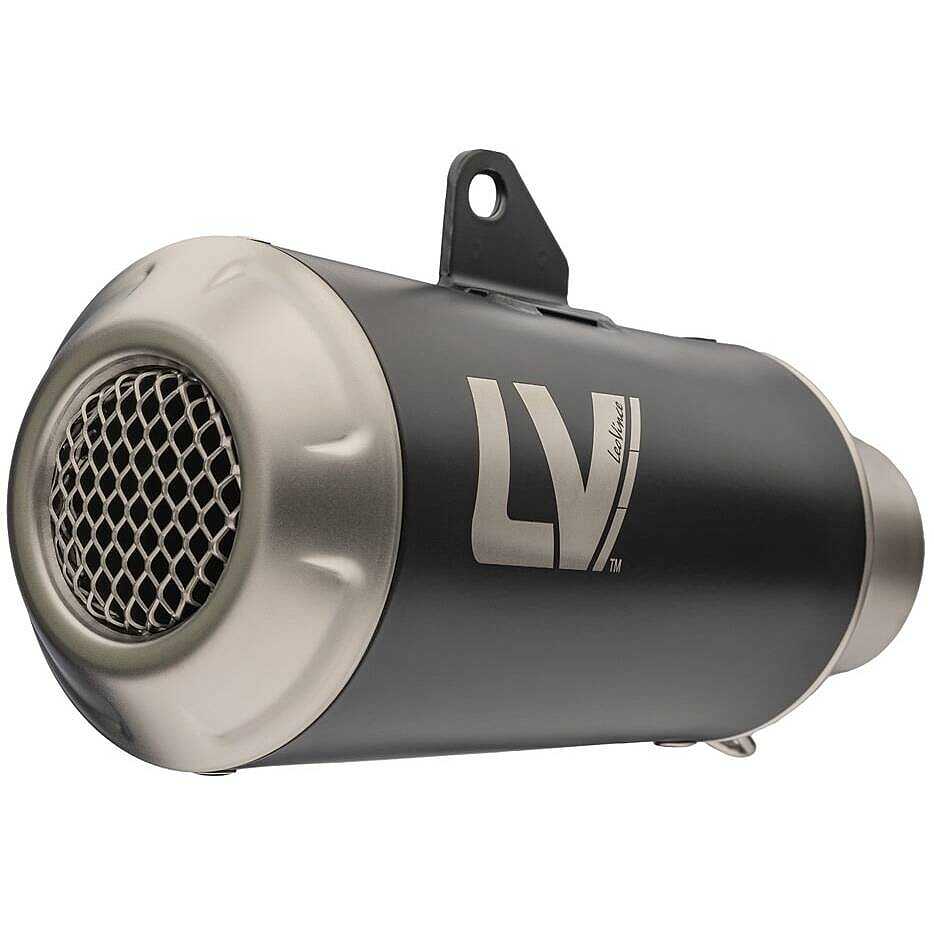 Slip-On Exhaust Leovince 15241B LV-10 BLACK EDITION Specific For