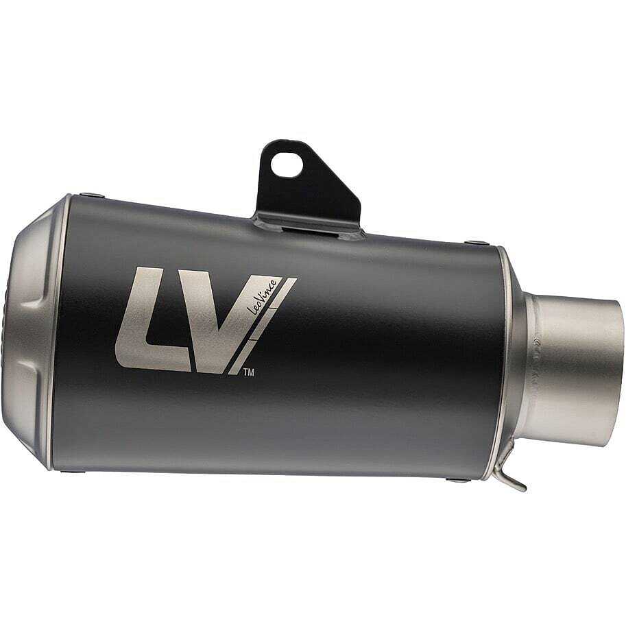 Slip-On Exhaust Leovince 15241B LV-10 BLACK EDITION Specific For