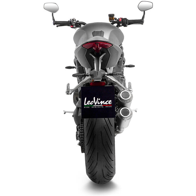 Slip-On Exhaust Leovince 15271 Specific For TRIUMPH Speed Triple 1200 RR/RS (21-24); Speed Triple 1200 RR/RS/RX (25-26)
