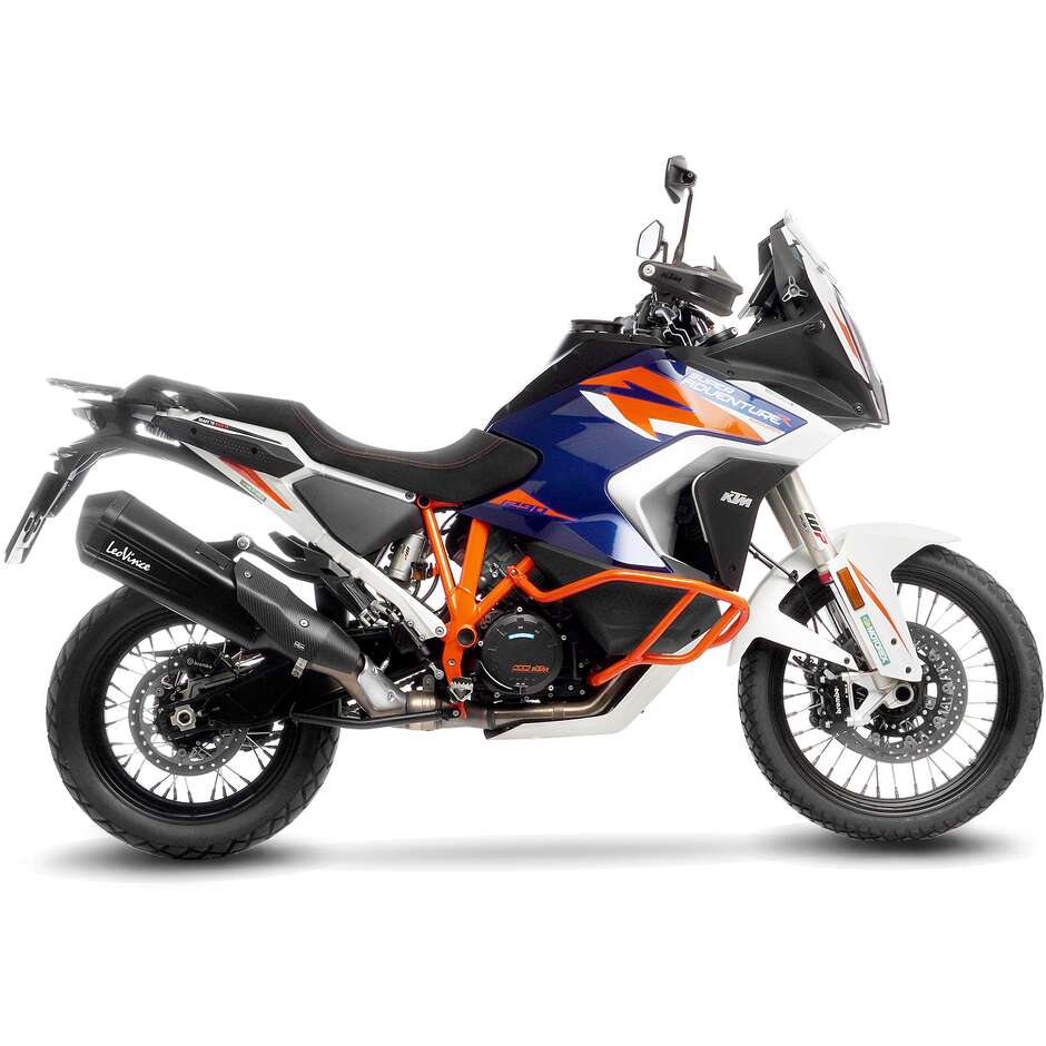 Slip-On Exhaust Leovince 15308BU LV-12 BLACK EDITION Specific For KTM 1290Super Adventure R/S (21-24)