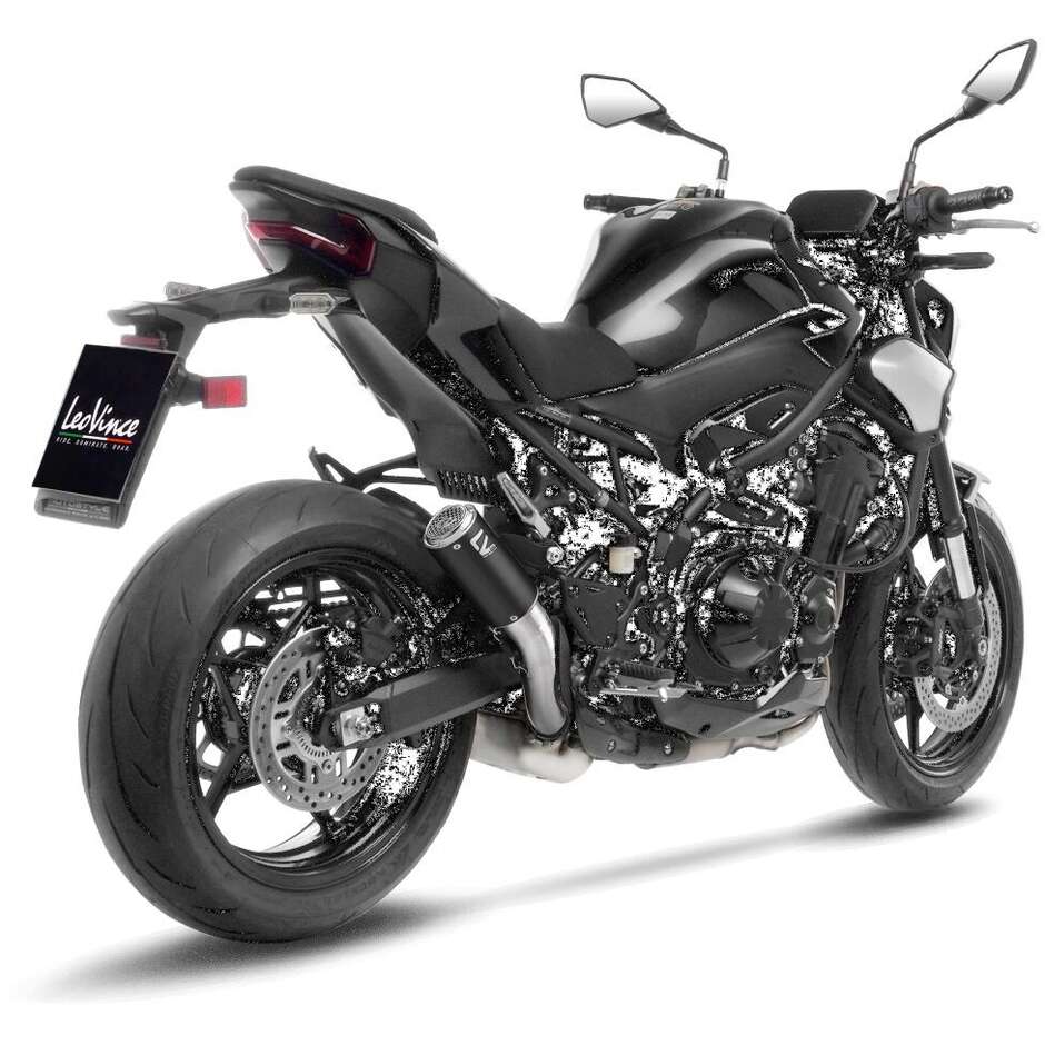 Slip-On Exhaust Leovince 15402SB LV CORSA S Black Edition Specific For KAWASAKI Z 900 (17-26); Z 900 A2 (18-26)