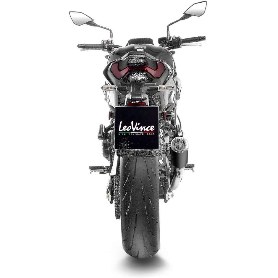 Slip-On Exhaust Leovince 15402SB LV CORSA S Black Edition Specific For KAWASAKI Z 900 (17-26); Z 900 A2 (18-26)