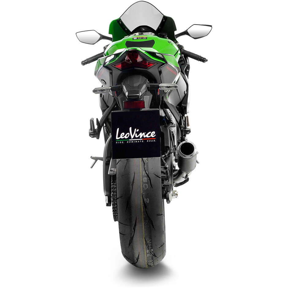 Slip-On Exhaust Leovince 15406CU LV CORSA CARBON FIBER Specific For KAWASAKI ZX-10R Ninja (16-24); ZX-10RR Ninja (17-24)
