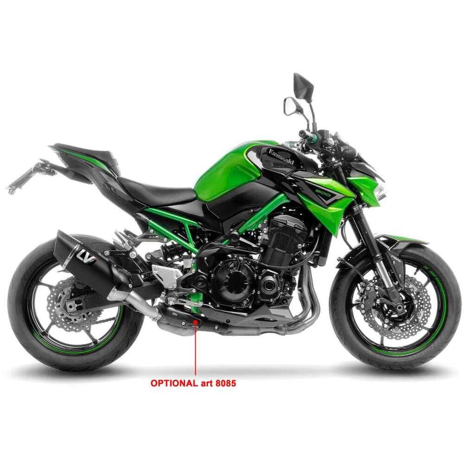 Slip-On Exhaust Leovince 15605B LV-14R BLACK EDITION Specific For KAWASAKI Z900 (17-19); Z900 A2 (18-24)