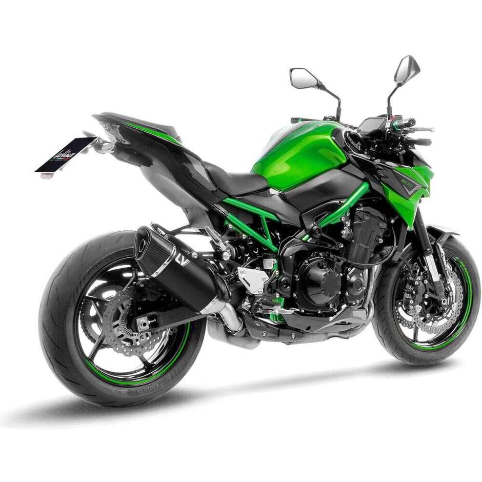 Slip-On Exhaust Leovince 15605B LV-14R BLACK EDITION Specific For KAWASAKI Z900 (17-19); Z900 A2 (18-24)
