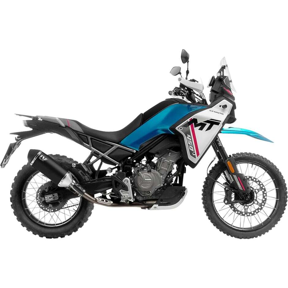 Slip-On Exhaust Leovince 15612BU LV-14 Black Edition CF MOTO 450 MT / Ibex 450 (24-26)