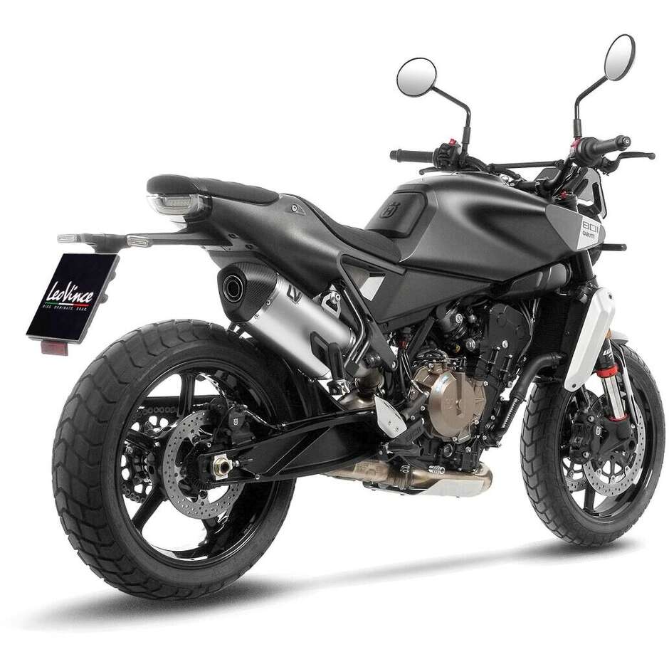 Slip-On Exhaust Leovince 15615T LV-14 Titanium for HUSQVARNA Svartpilen 801 (24-26)
