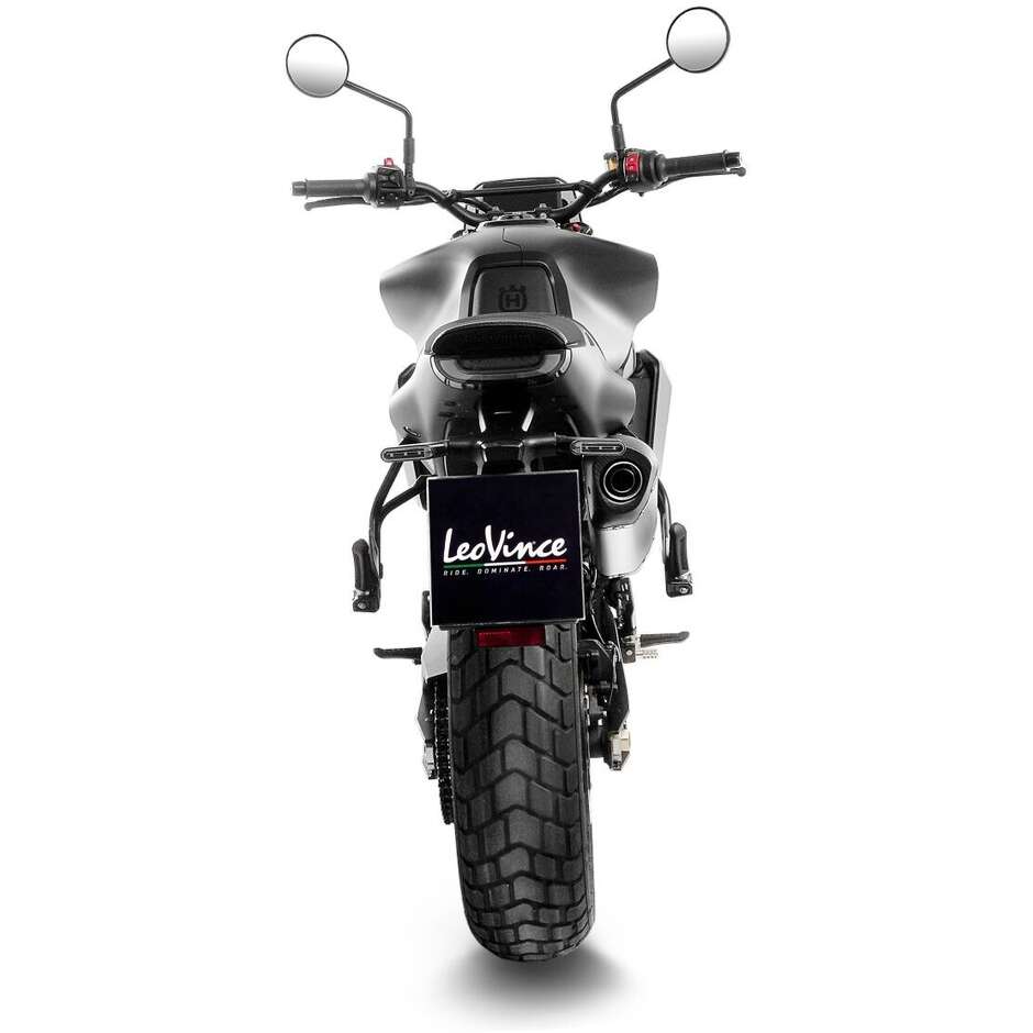 Slip-On Exhaust Leovince 15615T LV-14 Titanium for HUSQVARNA Svartpilen 801 (24-26)