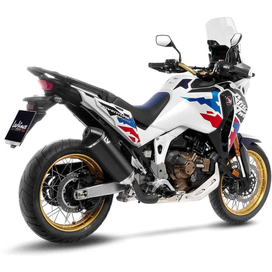 Slip-On Exhaust Leovince 15616B LV-14 Black Edition Specific For HONDA CRF 1100 L Africa Twin / Adventure Sport / DCT (24-26)