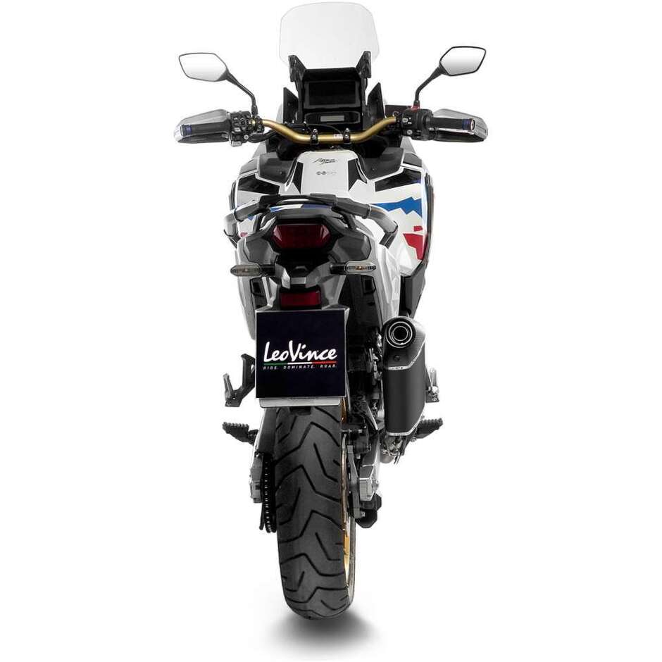 Slip-On Exhaust Leovince 15616B LV-14 Black Edition Specific For HONDA CRF 1100 L Africa Twin / Adventure Sport / DCT (24-26)