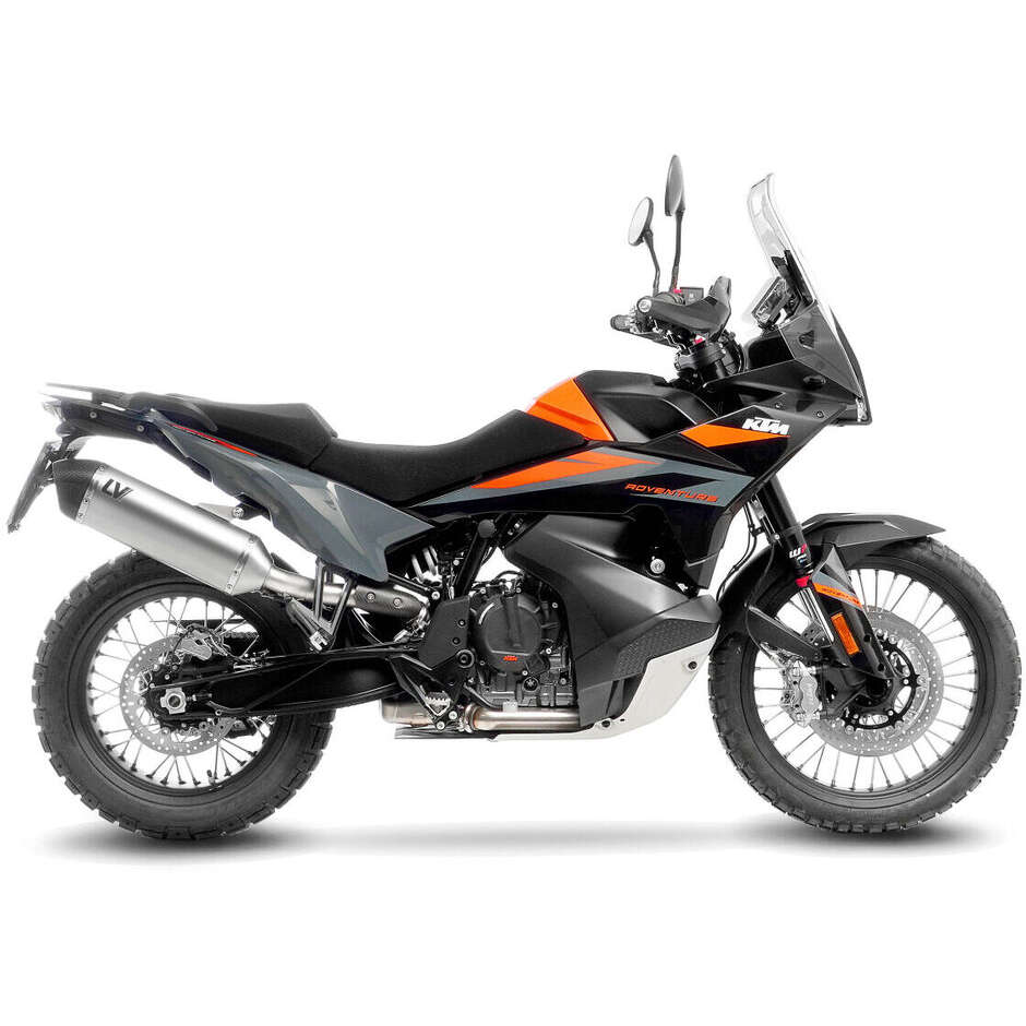 Slip-On Exhaust Leovince 15618 LV-14 CF MOTO 800 MT (22-24); KTM 790 Adventure / R (19-20); CF MOTO 800 MT-X; HUSQVARNA Norden 901 (22-26); 790 Adventure / R (23-26); 890 Adventure / L A2 / R / Rally (21-26); KTM 890 SMT (23-26)