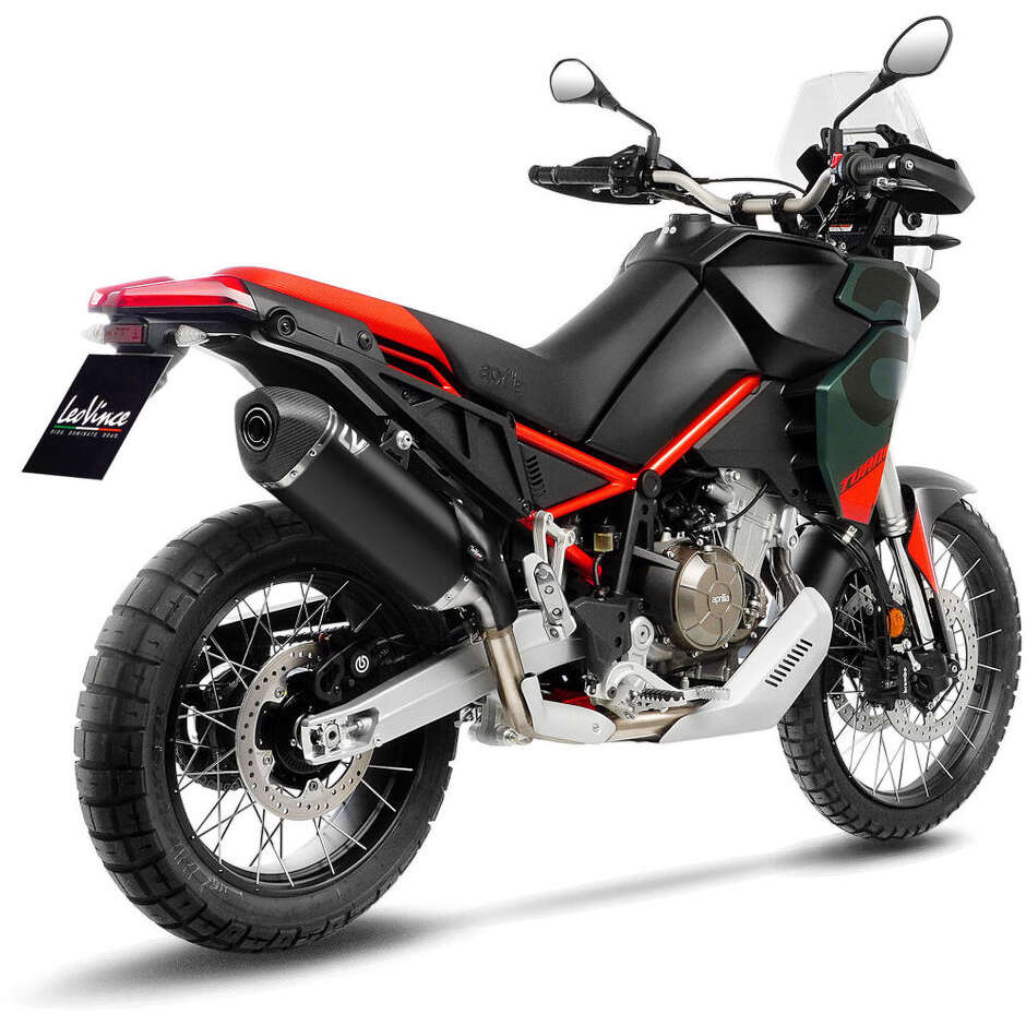 Slip-On Exhaust Leovince 15626B LV-14 Black Edition For APRILIA Tuareg 660 (22-24)