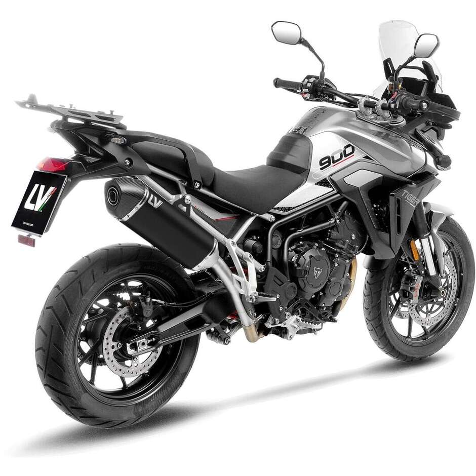 Slip-On Exhaust Leovince 15629B LV-14 Black Edition Specific For TRIUMPH Tiger 900 GT / GT PRO / Rally PRO (24-26)