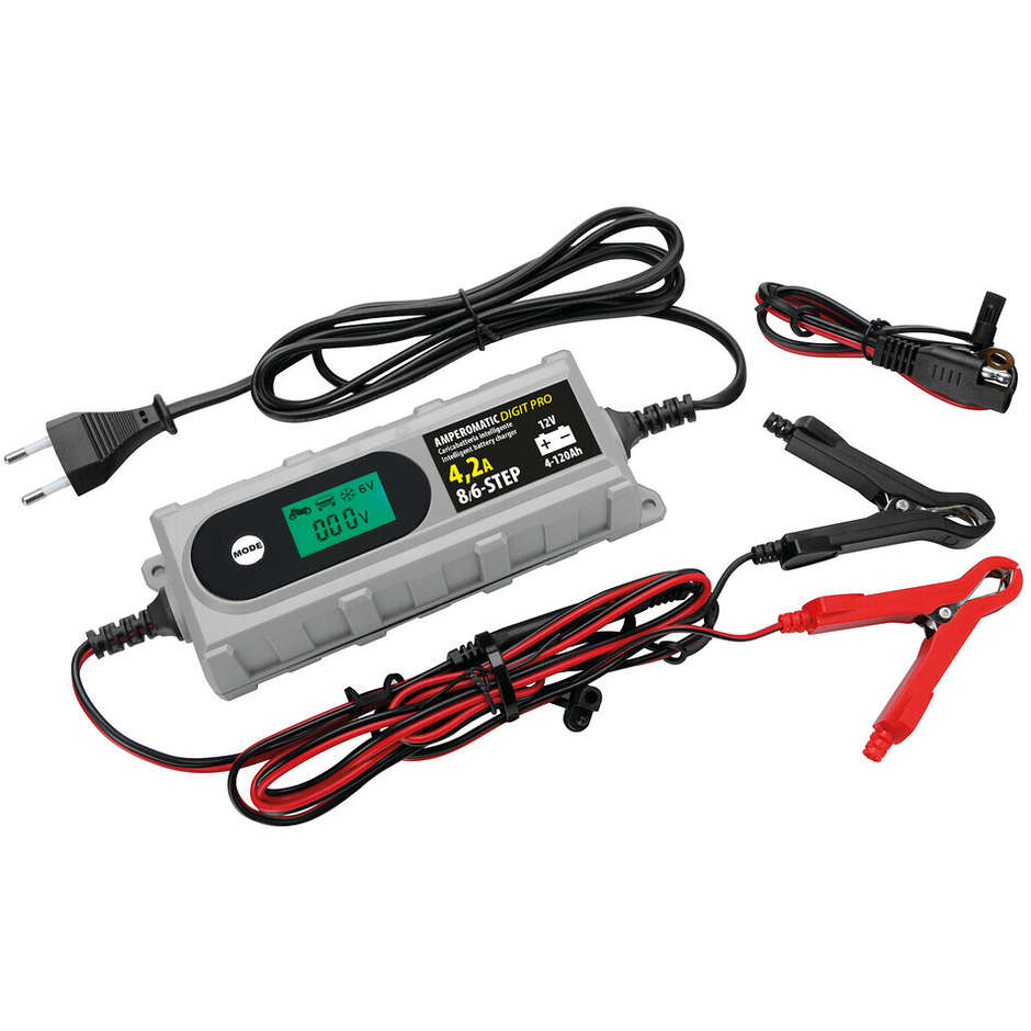Smart Battery Charger Lampa Amperomatic Digit Pro 12V - 4,2A