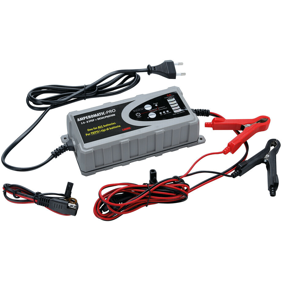 Smart Battery Charger Lampa Amperomatic Pro 12V - 5A