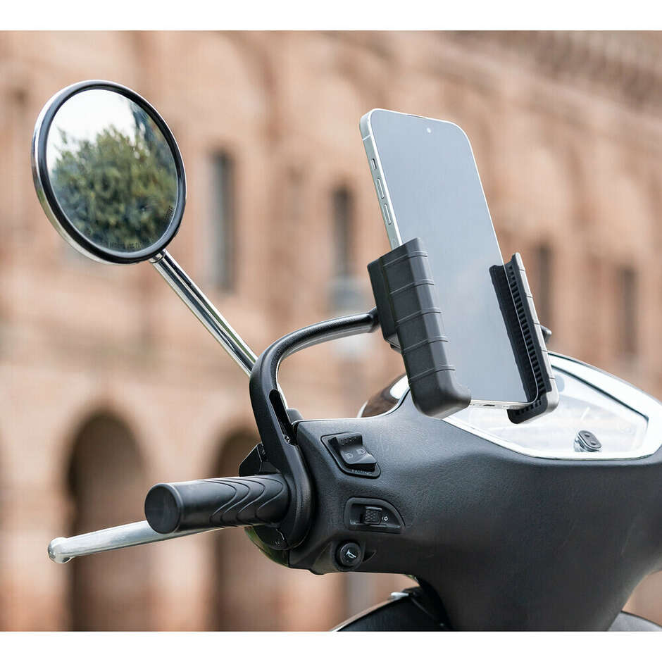 SMART HANDLE GRIP Handyhalterung mit Griffbefestigung auf der linken Seite