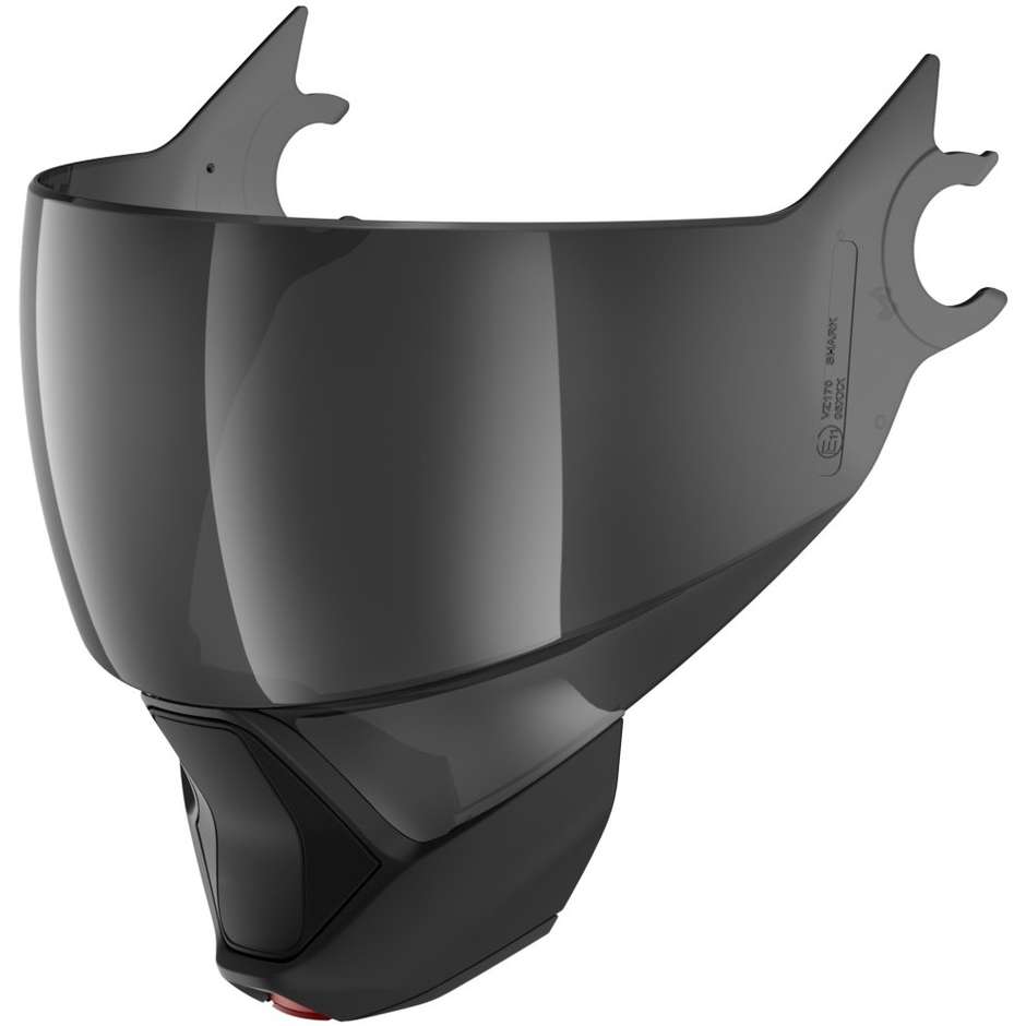 Smoked Shark Visor for EVOJET Helmet Matte Black Chin Guard