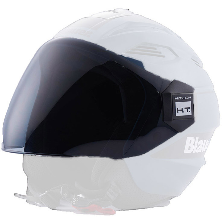 Smoked visor for Blauer BRAT helmet (sizes ml-xl)