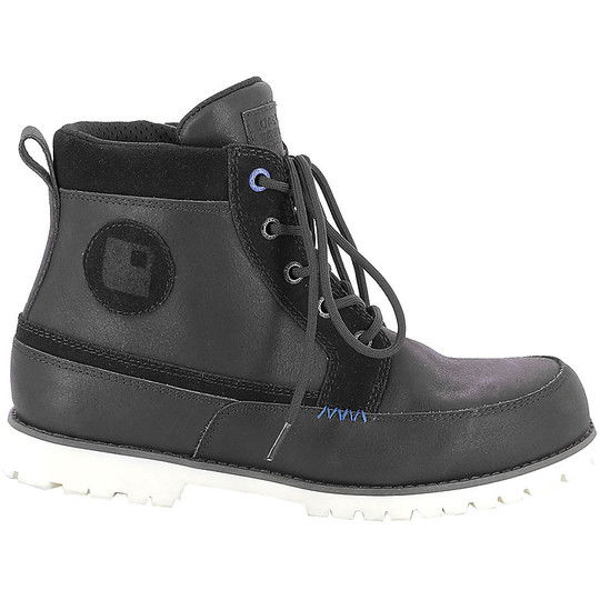 Sneaker Motorcycle Shoes CE Overlap TROPHY Black