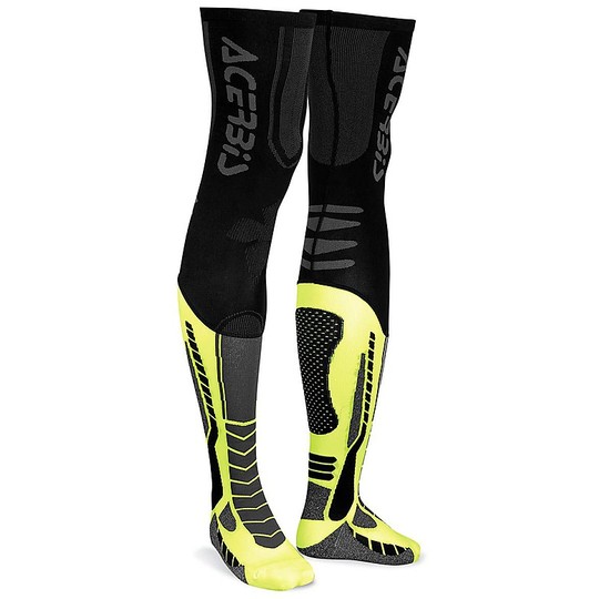 Socks Motorcycles Technical Acerbis X-Leg pro Black Yellow