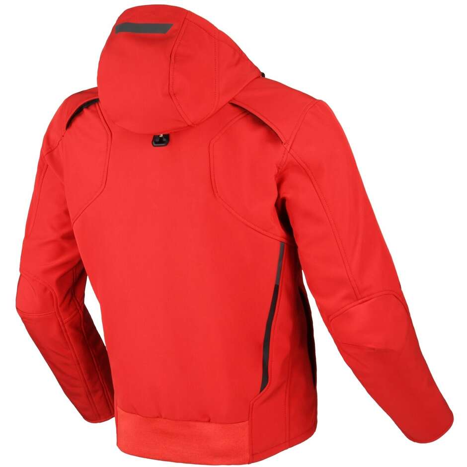 SoftSheel Motorcycle Jacket Macna Atracor Red
