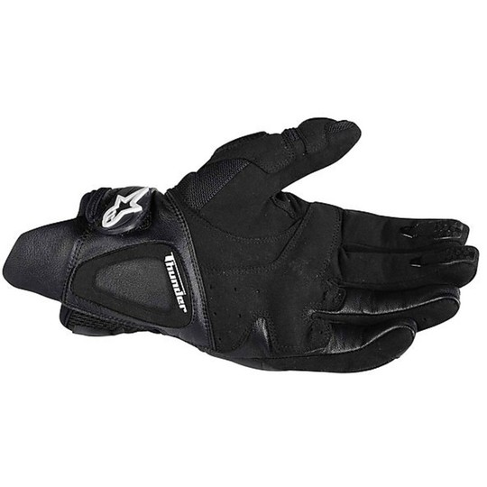 Sommer Motorrad-Handschuhe Alpinestars Donner Air Blacks