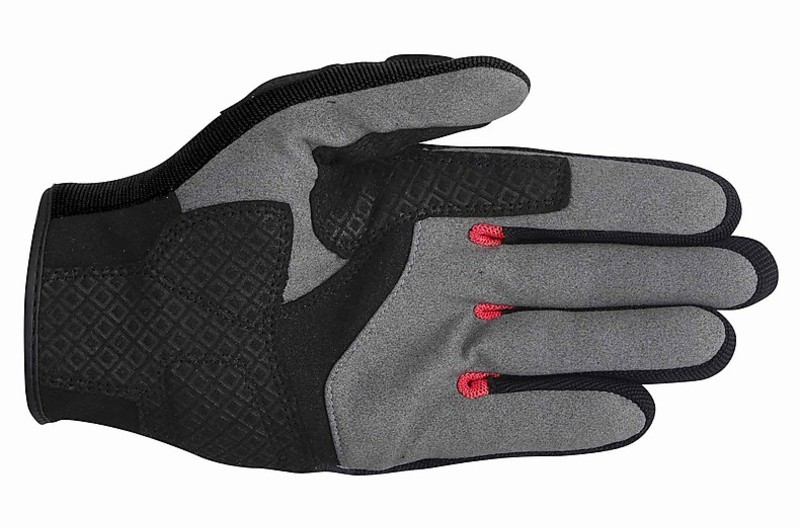 NORMAN Motorrad-Handschuhe Schwarz/Grau – Ganzer Finger, Sommer, Mit Knöchelschutz, Größe L