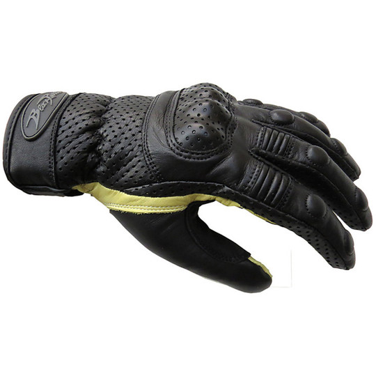 Sommer-Motorrad-Handschuhe Black Panther 875 Cafe Racer Lederloch Neu im Jahr 2014