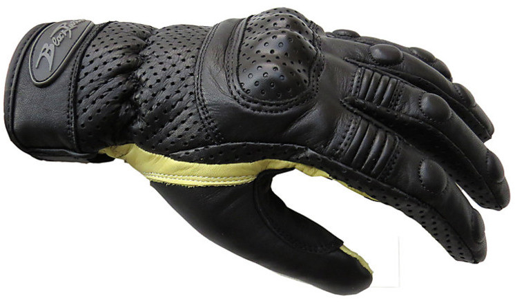 Sommer-Motorrad-Handschuhe Black Panther im Racer Jahr Lederloch Neu 2014 875 Online-Verkauf Cafe