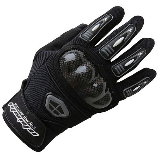 Sommer Motorrad Handschuhe Modell Racing Shield Fabric Schutz mit Carbon