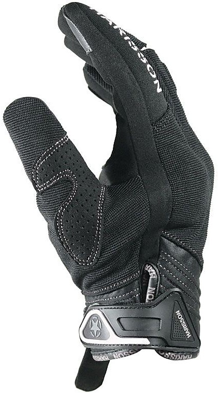 SHIMA Blaze Lady Motorradhandschuhe Damen – Belüftete Sommerhandschuhe Mit Protektoren, Verstellbar (Schwarz, XS)