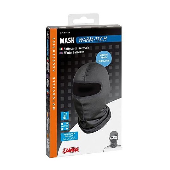 Sottocasco Moto Lampa 91424 Mask Warm-Tech