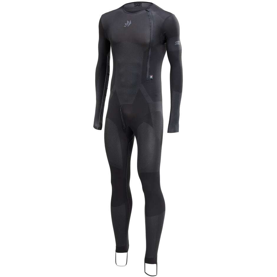 Sottotuta Integrale Moto BT STXL R V2 Nero Grigio Scuro taglia M/