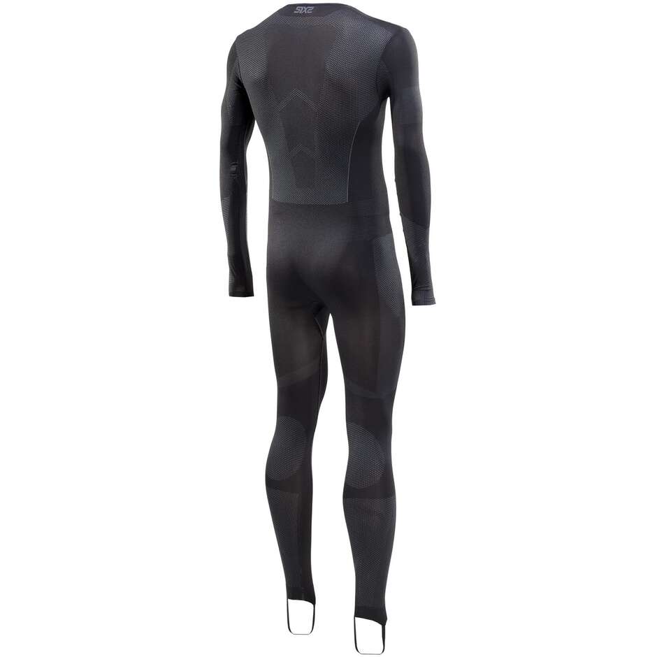Sottotuta Integrale Moto Sixs BT STXL R V2 Nero Grigio Scuro