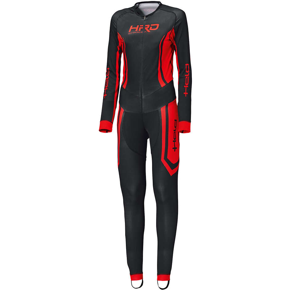 Sottotuta Intera Underwear Race Skin Pro Nero Rosso taglia M