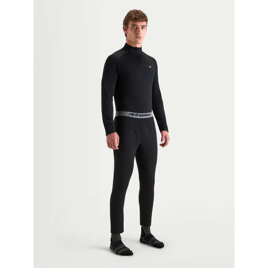 Sous-couche thermique Alpinestars AT 8 MERINO, noir