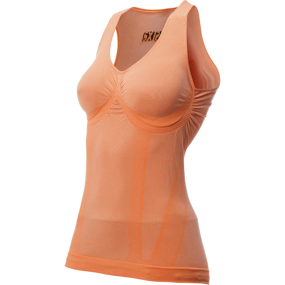 Sous-vêtement sans manches Femme Sixs SMG C Carbon Orange