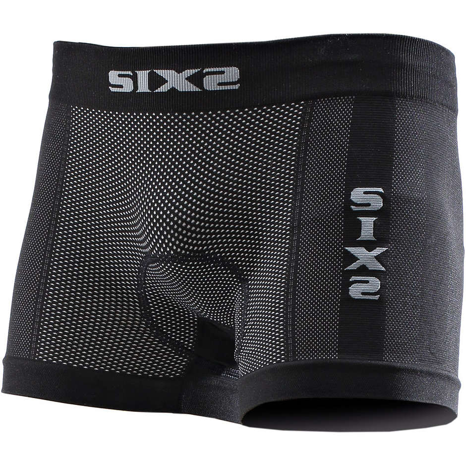 Sous-vêtement technique Boxer avec tampon Sixs Black
