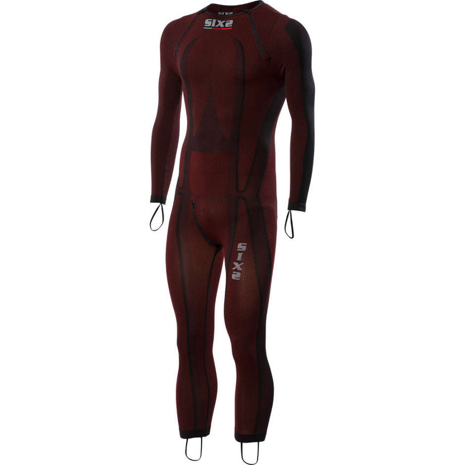 Sous-vêtement technique Underwear Integral Sixs Racing Carbon Dark Red